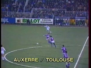 AUXERRE - TOULOUSE - 1983 - SAISON 1983/1984 -