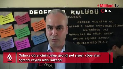 Okulda sosyal deney! Sadece 1 öğrenci gördü: O anlar kayıt altında