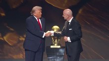 Trump awarded first ever FIFA Peace Prize by Infantino