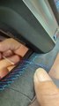 New wheel, same car, whole new vibe. 😎 #automobile #steeringwheelcover #sewing #tutorial #bmw #diy