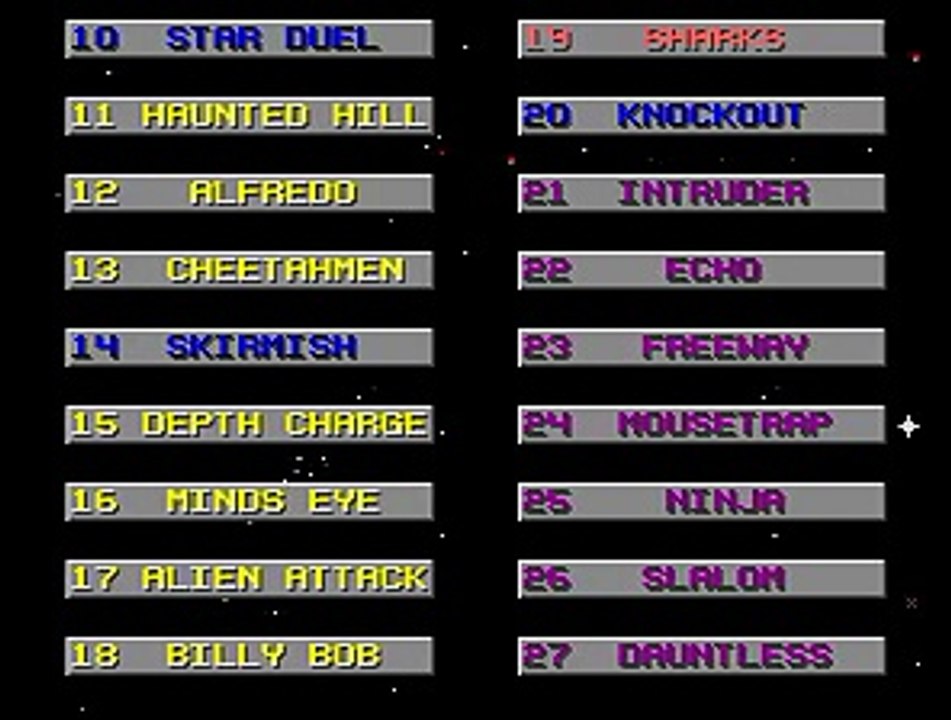 Action 52 (SEGA GENESIS) Black Hole