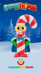 ⚡#superthings #navidad2025 inventados - bastón de caramelo 🤡