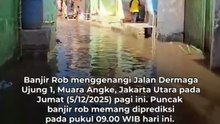 Banjir rob di utara jakarta