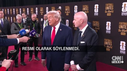 Trump'a ‘FIFA Barış Ödülü’ verildi