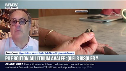 Louis Soulat, vice-président de Samu Urgence de France alerte sur le danger pour les enfants des piles boutons à l'approche de Noël