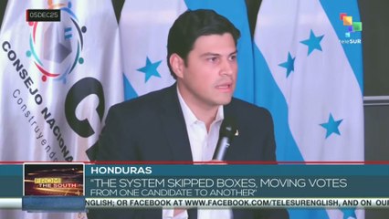HONDURAS l Tally sheets return to capital amid claims of automated vote manipulation