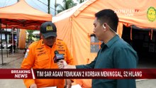 Terbaru! Tim SAR Agam Ungkap Temukan 2 Korban Meninggal, 52 Masih Hilang
