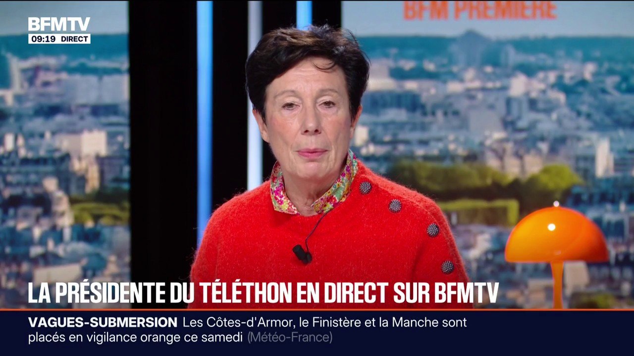 Laurence Thiennot-Herment, présidente de l'AFM-Téléthon explique les raisons qui poussent les Français à donner pour le Téléthon