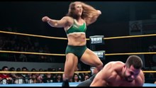 Female bodybuilders are beating men in mixed wrestling matches.