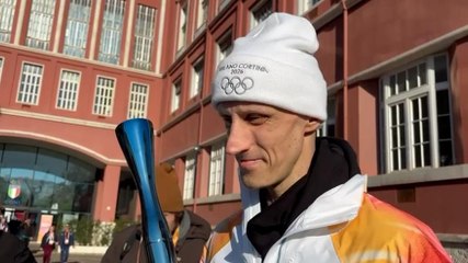 Polonara: "Portare la Fiaccola? Emozionante, così come essere qui sulle mie gambe"