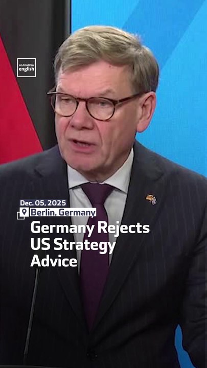 Germany Rejects US Strategy Advice