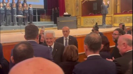 Capitale Volontariato 2025, applausi per Mattarella al Teatro Massimo di Palermo