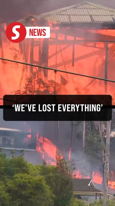 Australia bushfires destroy homes in New South Wales