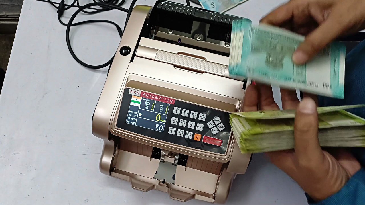 Top Currency Counting Machine Dealers for Rajasthan | Buy Best Mix Note Counting Machine with Fake Note Detector from Delhi