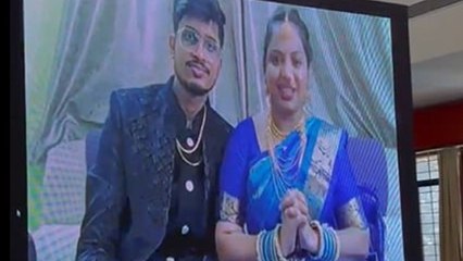Indigo Flight Cancel होने पर Bengaluru NewlyWed Couple ने किया Online Reception Attend, Video Viral