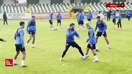 Bodrum FK, Bandırmaspor maçının hazırlıklarını sürdürdü