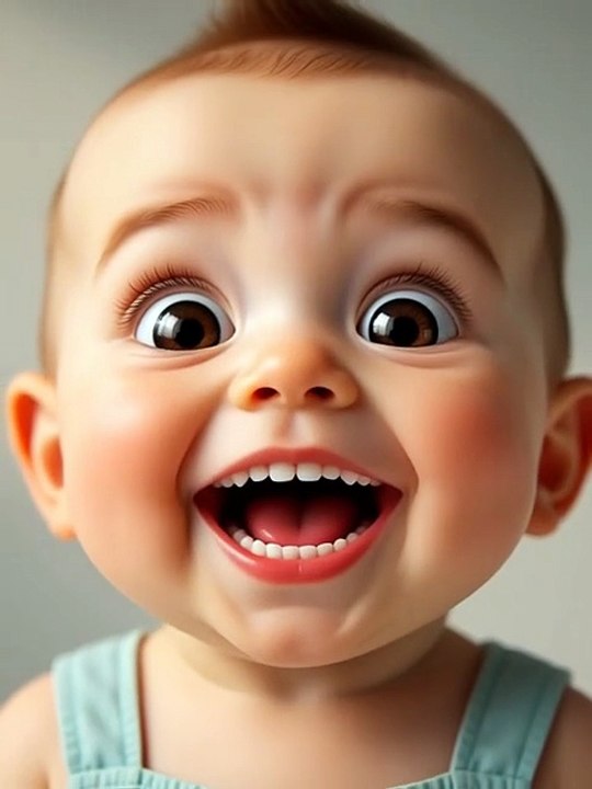 AI cute baby
