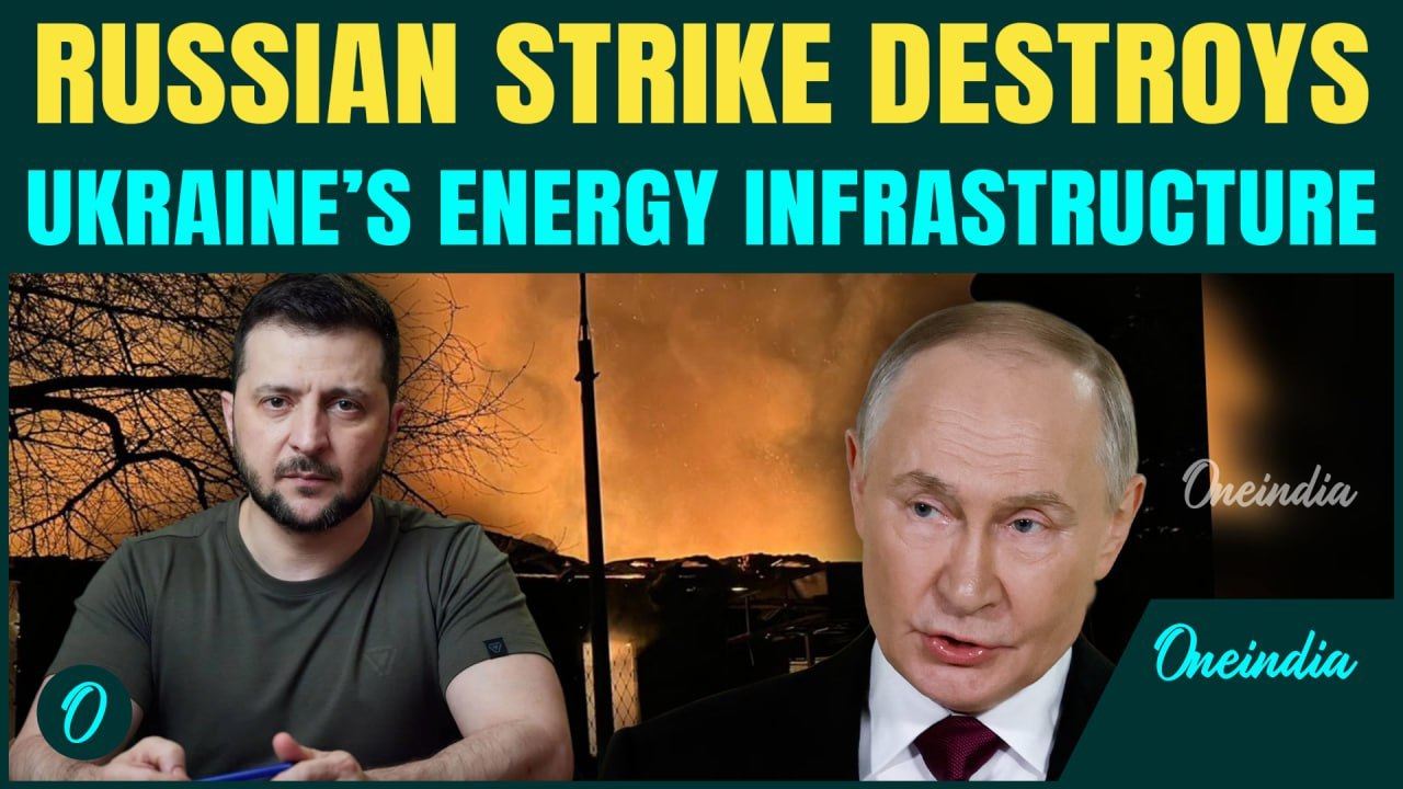 Russia BOMBARDS Ukraine’s Energy Infrastructure with SHAHED Drones, BALLISTIC & CRUISE Missiles