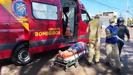 Mulher fica ferida ao sofrer queda de bicicleta no Parque Verde