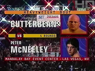 Butterbean vs Peter McNeeley  - Showtime PPV 6-26-99