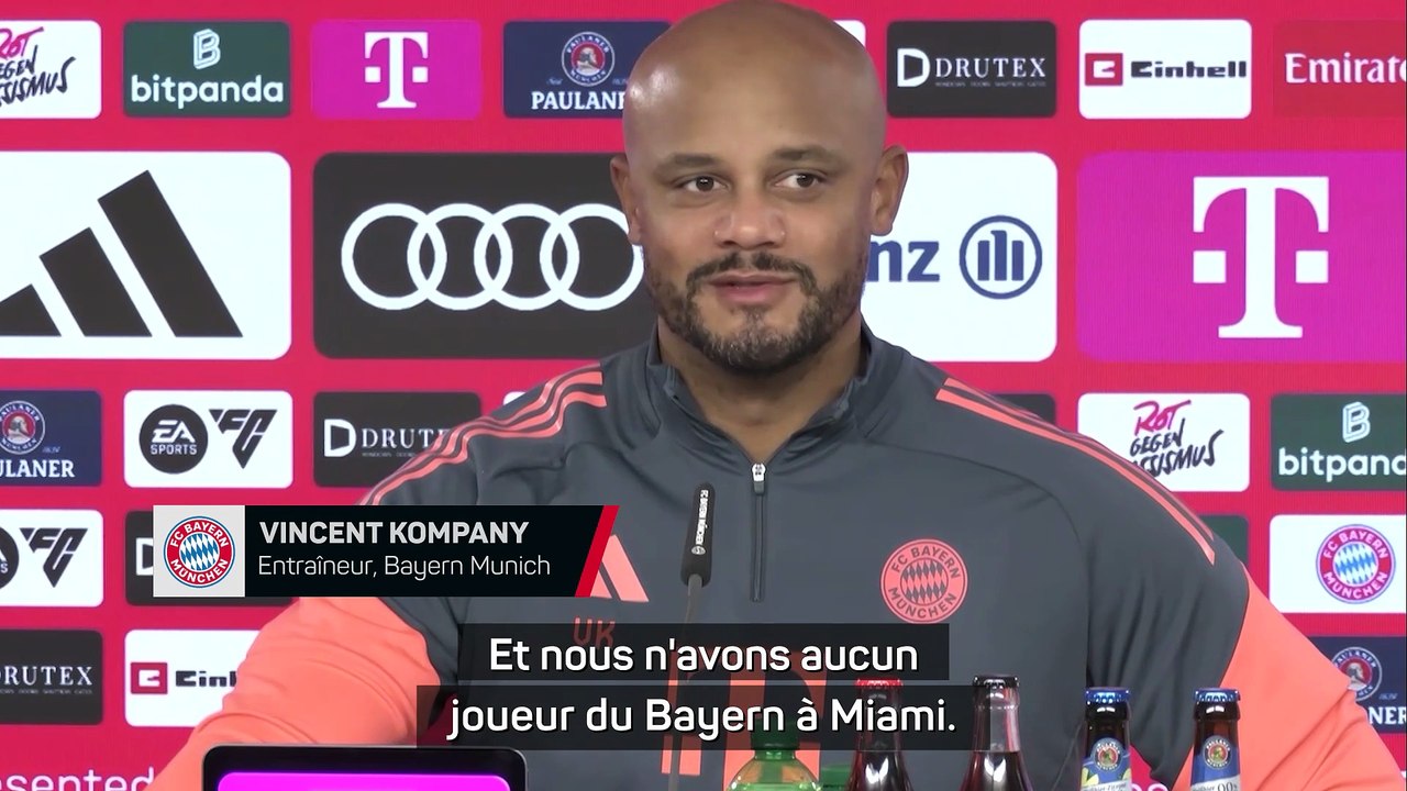 Kompany : “Tout Munich soutiendra Vancouver et Müller samedi !”