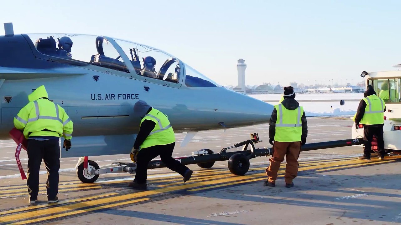 Boeing delivers the first serial T-7A Red Hawk to the U.S. Air Force after years of delays