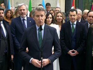 Feijóo considera que Sánchez no defiende la Carta Magna