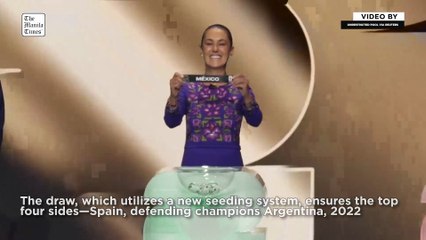 World Cup hosts Trump, Carney and Sheinbaum draw their nations