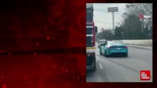 İzmir'de drift pahalıya patladı, 2 araç trafikten men edildi