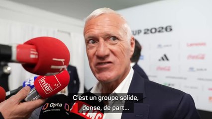 Deschamps : “Ce groupe fait partie des plus difficiles, si ce n’est le plus difficile”