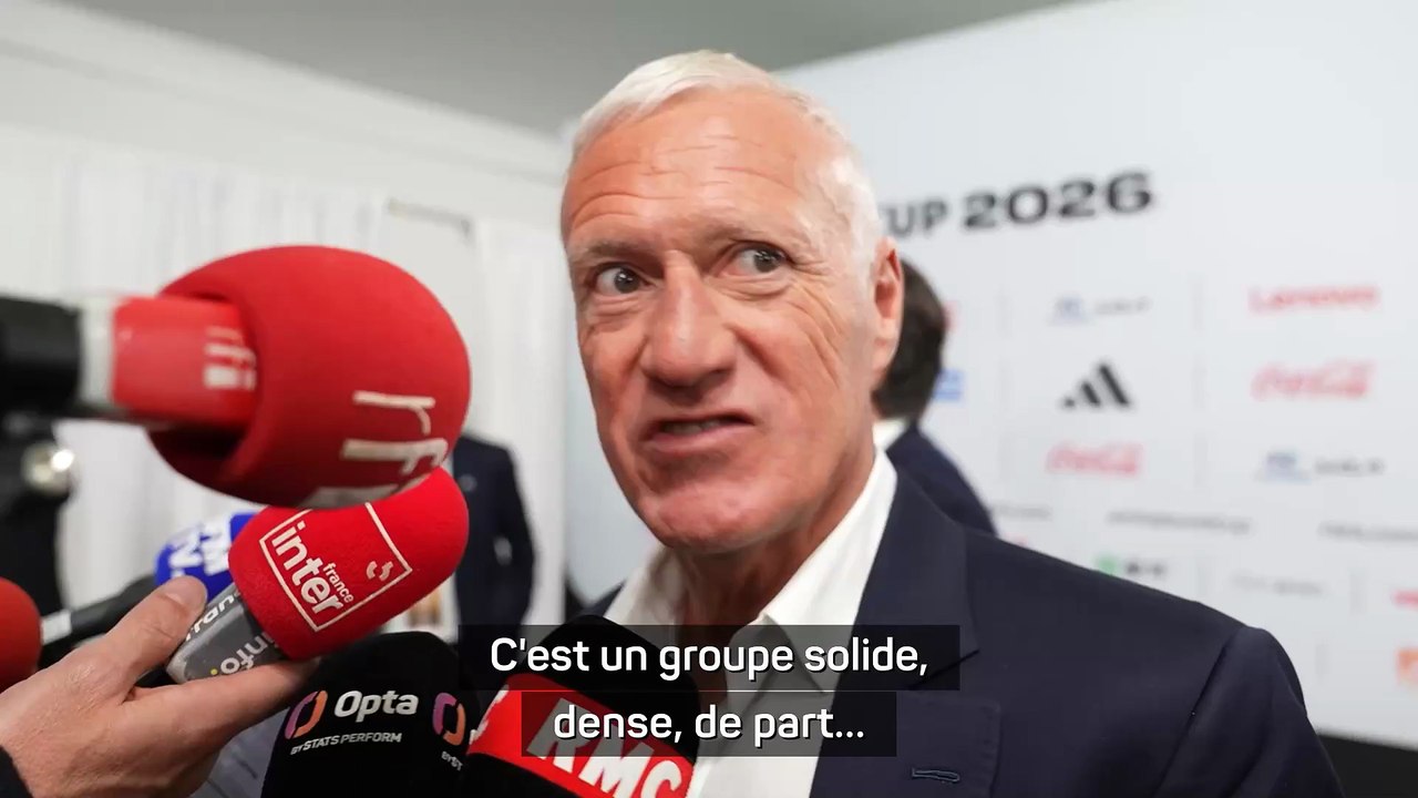 Deschamps : “Ce groupe fait partie des plus difficiles, si ce n’est le plus difficile”