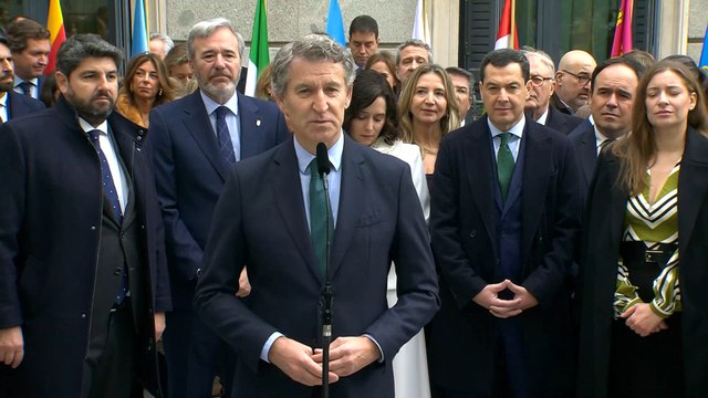 Feijóo acusa a Sánchez de ser el que más ha atacado la Constitución