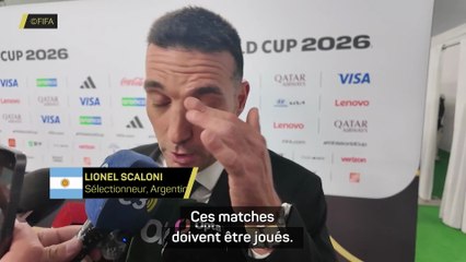 Scaloni : “La Jordanie ? Nous avons l’expérience de l’Arabie Saoudite”