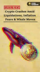 🚨Crypto Market Tanks: Liquidations Spike, Inflation Fears Rise & Whale Activity Shakes the Market