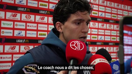 Balerdi : "La première mi-temps a été une catastrophe"