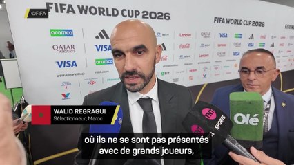 Regragui : "Le Brésil est toujours parmi les favoris"