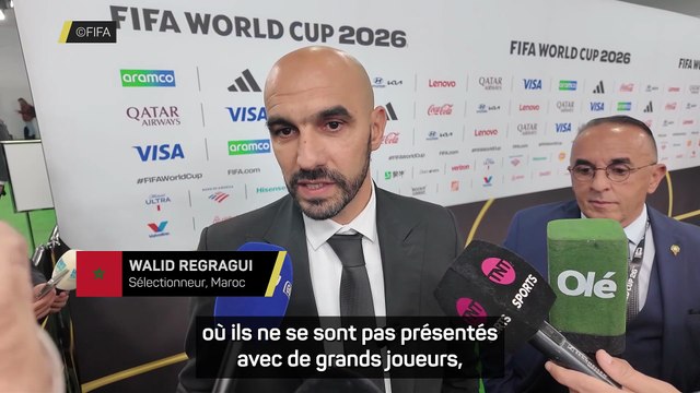 Regragui : Le Brésil est toujours parmi les favoris