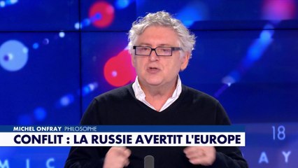 Michel Onfray : «Je trouve glaçant ce va-t-en-guerre d'Emmanuel Macron»