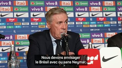 Brésil - Ancelotti : "Neymar ? Je ne dois rien à personne !"