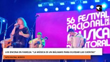 Los Encina en Familia fueron parte de la primera noche del Festival del Litoral