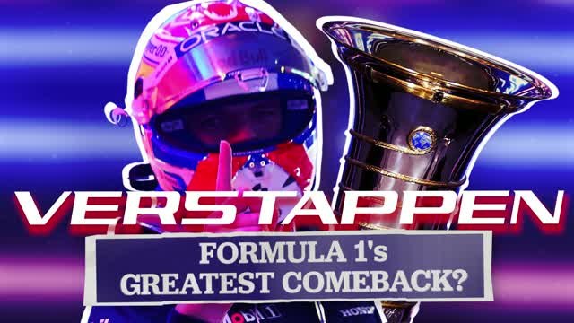 Can Verstappen complete the greatest F1 comeback in history?