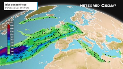 Rios Atmosféricos em rota de colisão: duas ondas de chuva ameaçam o continente de terça-feira em Diante