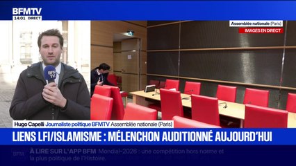 Jean-Luc Mélenchon (LFI) auditionné devant la commission d'enquête sur les liens entre les partis et l'islamisme ce samedi