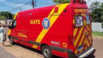 Mulher de 55 anos tropeça, cai e é socorrida pelo Siate no Bairro Neva