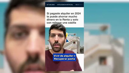 Quienes viven de alquiler desde 2021 tienen derecho a reclamar hasta miles de euros a Hacienda