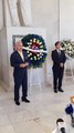 Centro Aeronáutico Tripulantes VIP deposita ofrenda floral en Altar de la Patria por Día Internacional de la Aviación Civil