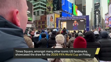 Fans 'super excited' for 2026 World Cup after groups are confirmed