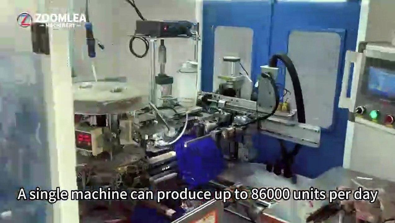 a seal ring bonding machine capable of producing 86000 seals per day, resulting in increased efficiency