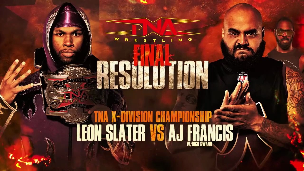 TNA Final Resolution _Dec 05, 2025 - Leon Slater Vs AJ Francis _TNA X - Division Championship Match