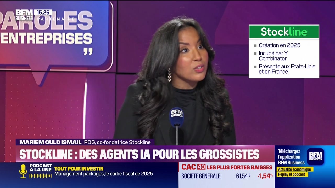 Mariem Ould Ismail (Stockline) : Stockline, des agents IA pour les grossistes - 06/12